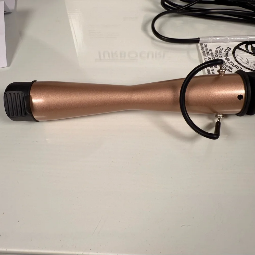 Turbo Power TurboCurl Hair Curling Styling Wand X Barrel 1.25” Temp Control